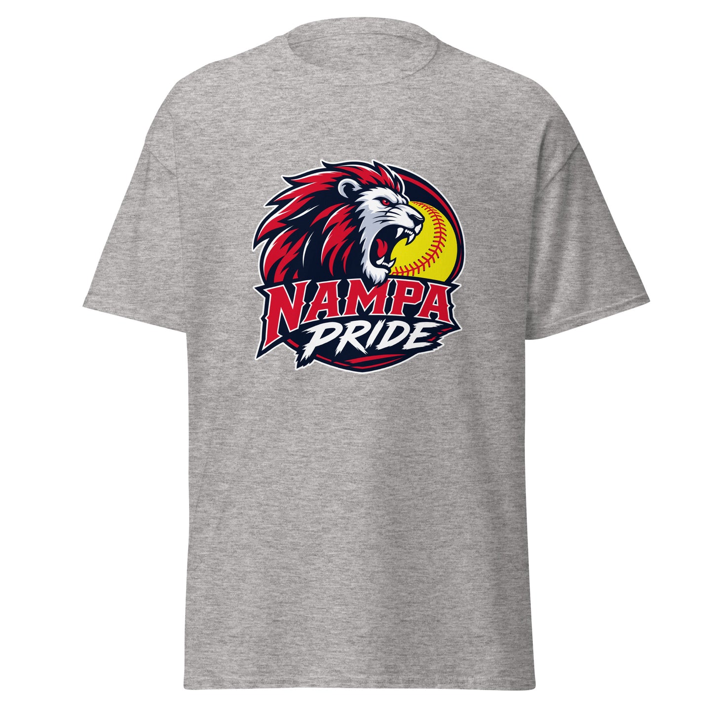 Classic | T-Shirt | Nampa Pride | Lion Crest Logo