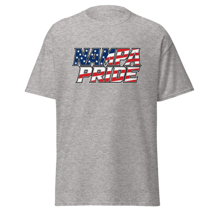Classic | T-Shirt | Nampa Pride | Modern Script Logo
