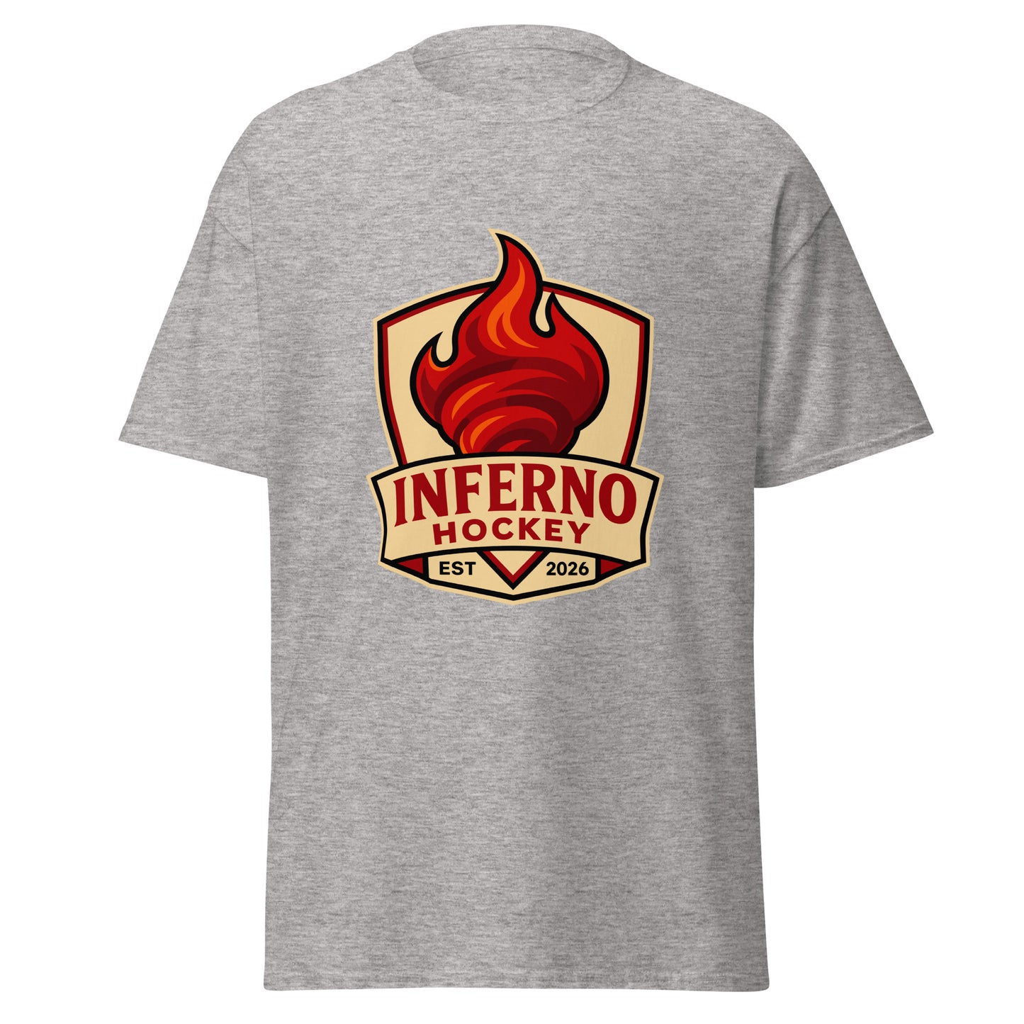 Classic | T-Shirt | Inferno Hockey | Crest Logo