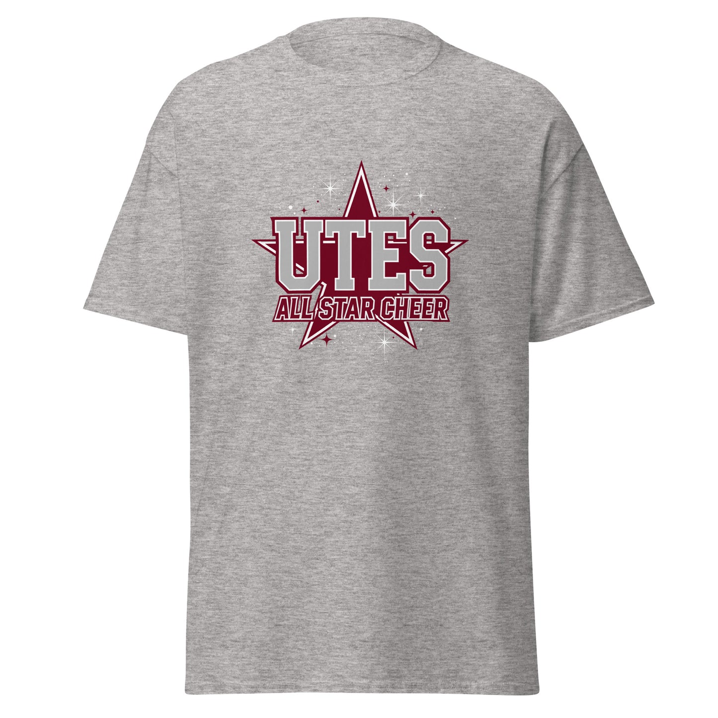 Classic | T-Shirt | Utes Allstar Cheer | Crest Logo