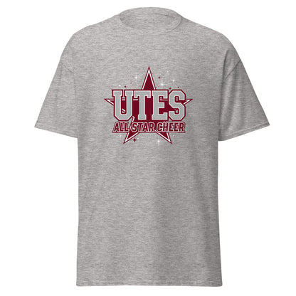 Classic | T-Shirt | Utes Allstar Cheer | Crest Logo