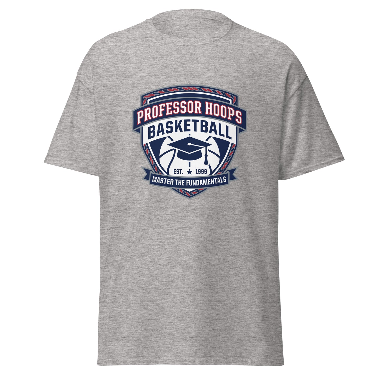 Classic | T-Shirt | Professor Hoops Basketball | Crest Logo