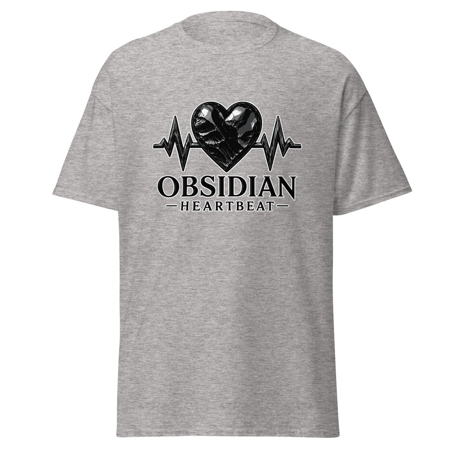 Classic | T-Shirt | Obsidian Heartbeat | Pulse Athletics Logo