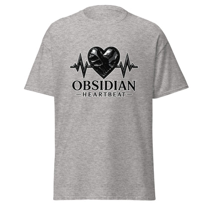 Classic | T-Shirt | Obsidian Heartbeat | Pulse Athletics Logo