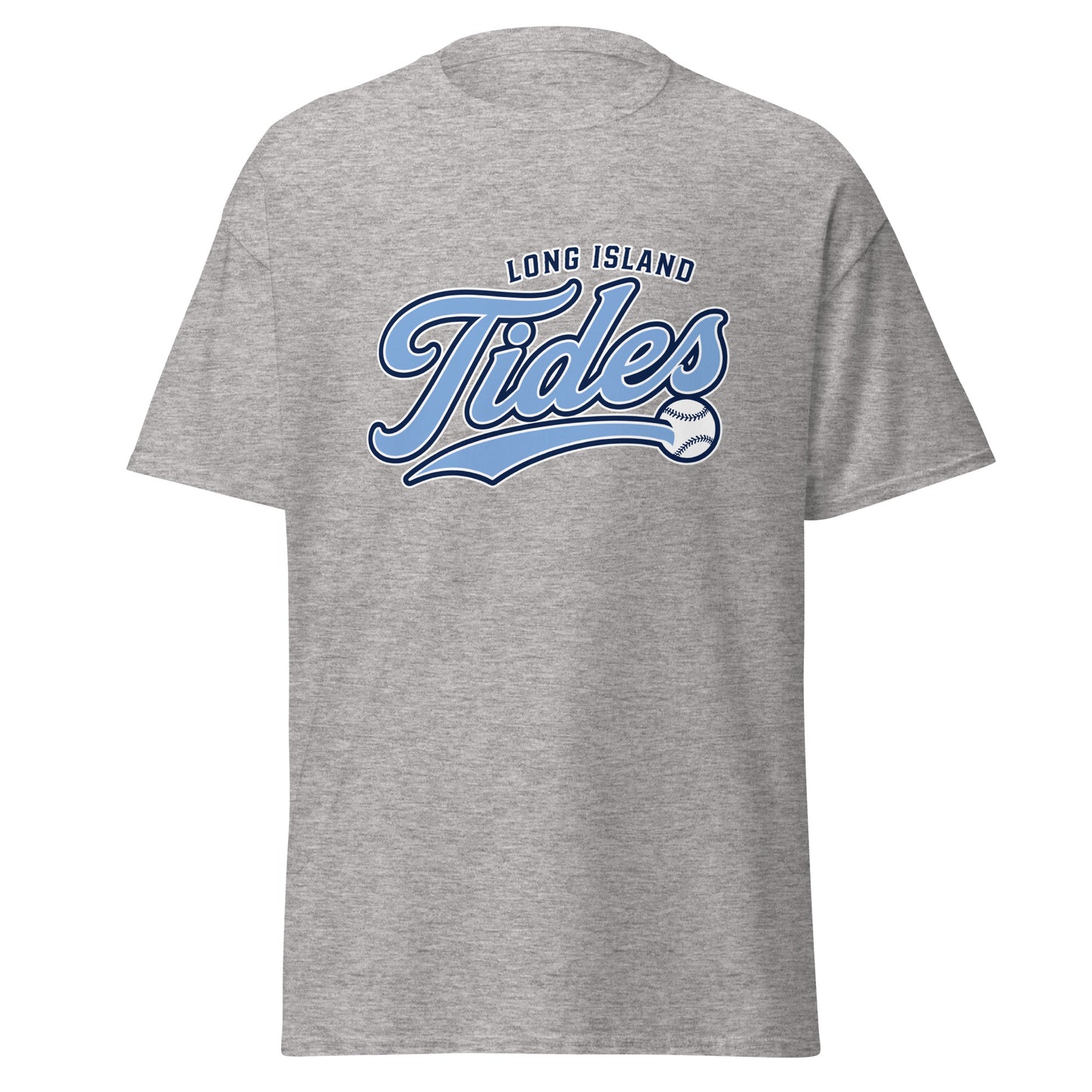 Classic | T-Shirt | Long Island Tides Baseball | Athletics Logo