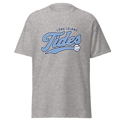 Classic | T-Shirt | Long Island Tides Baseball | Athletics Logo