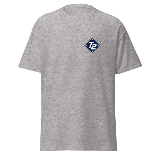 Classic | T-Shirt | Texas Turn Two Baseball | Crest Logo