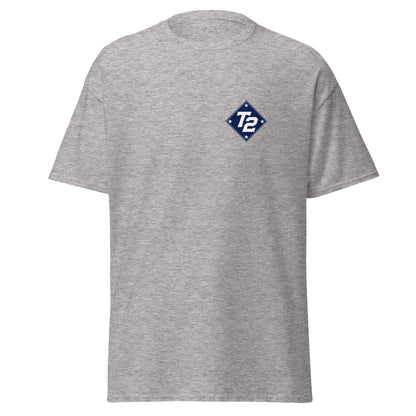 Classic | T-Shirt | Texas Turn Two Baseball | Crest Logo