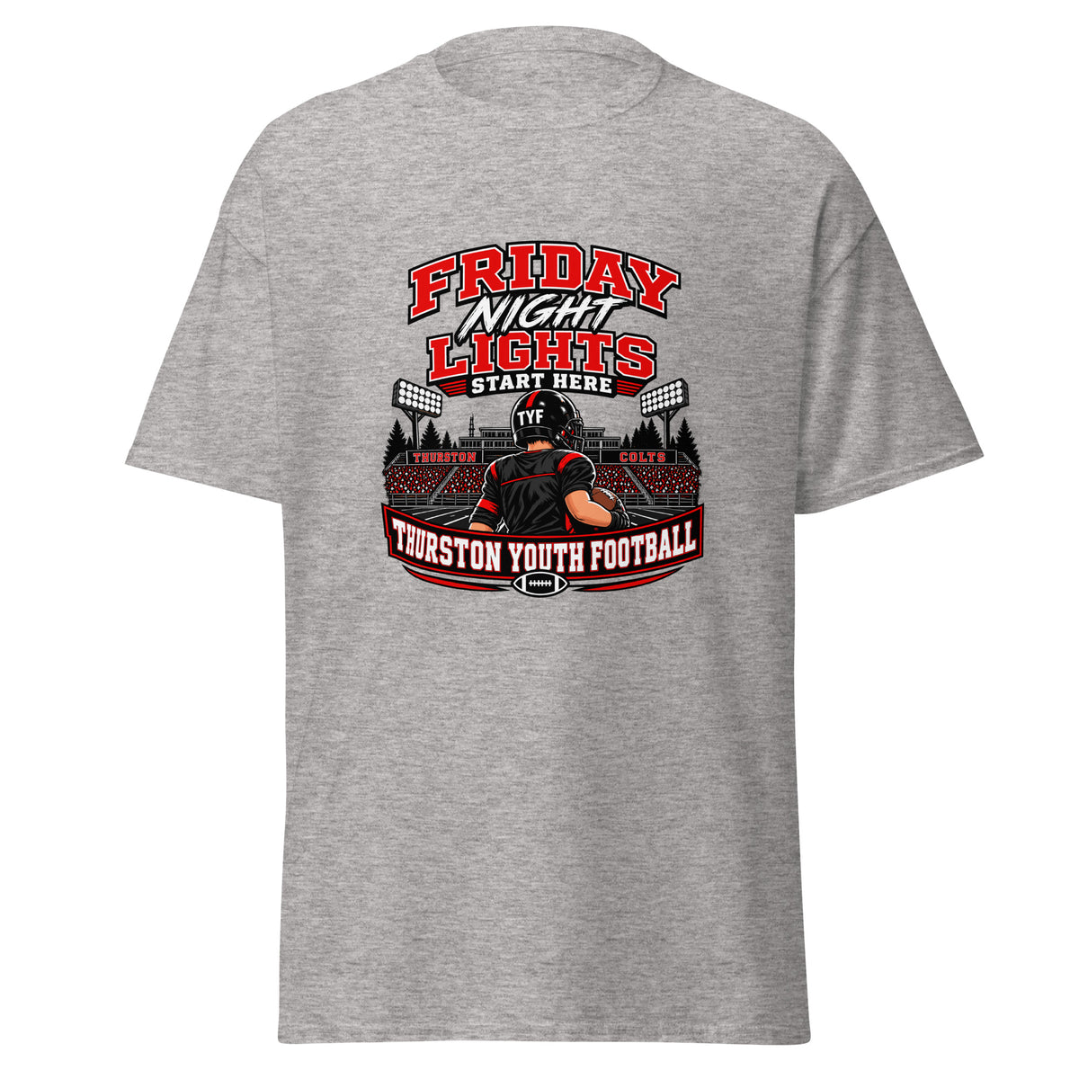 Classic | T-Shirt | Thurston Youth Football | Vanguard Logo