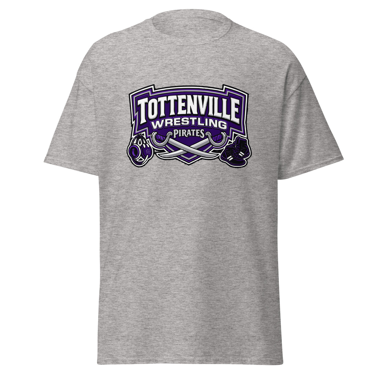 Classic | T-Shirt | Tottenville wrestling club | Vanguard Logo