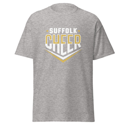 Classic | T-Shirt | Suffolk University Cheerleading | Emblem Logo