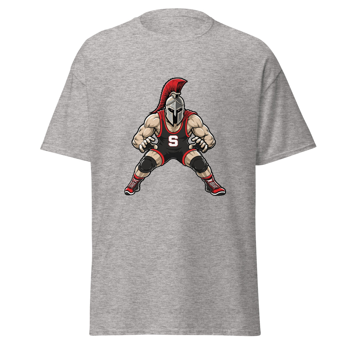 Classic | T-Shirt | Spartan Wrestling Club | Mascot Logo