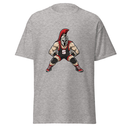 Classic | T-Shirt | Spartan Wrestling Club | Mascot Logo