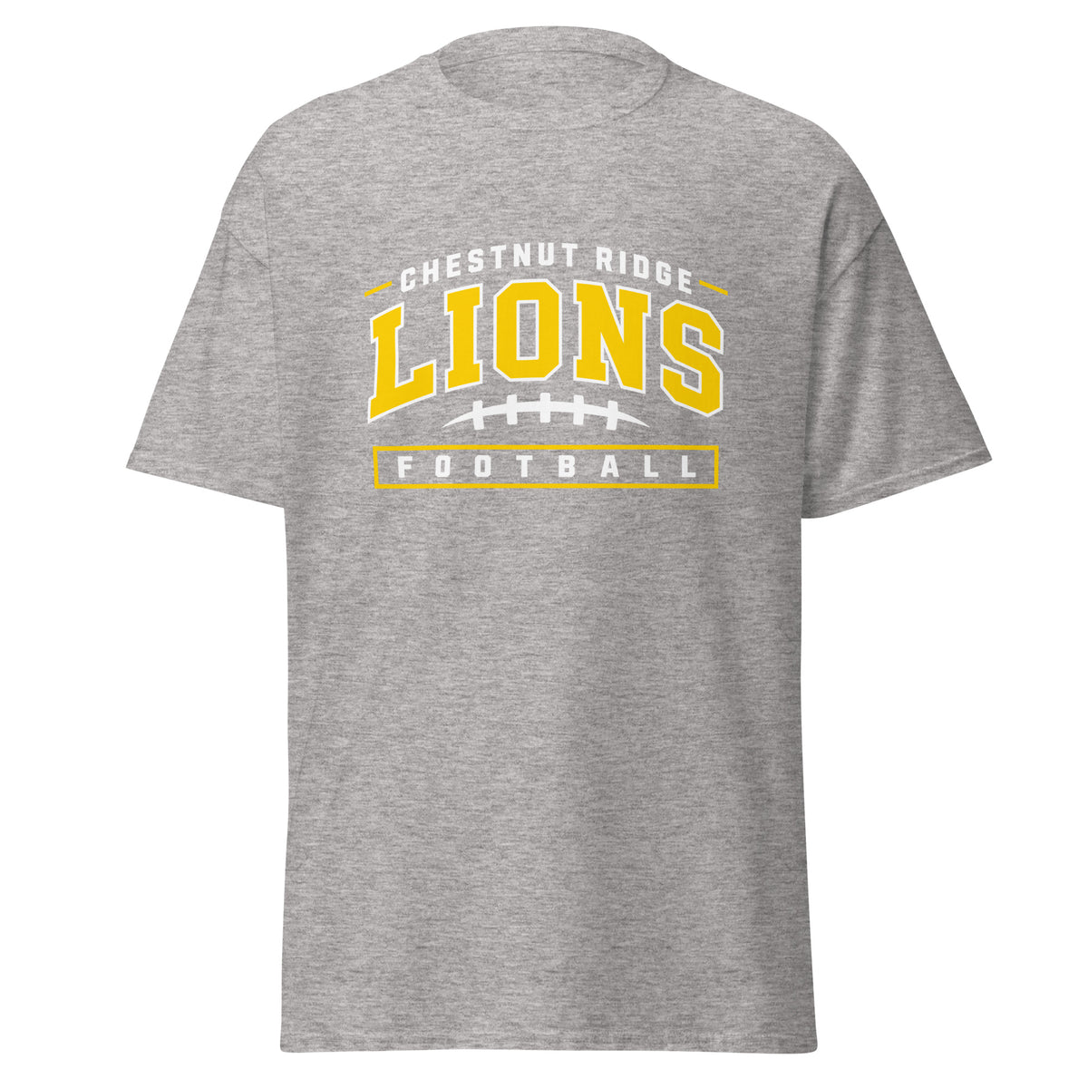 Classic | T-Shirt | Chestnut Ridge Lions Football | Valor Logo