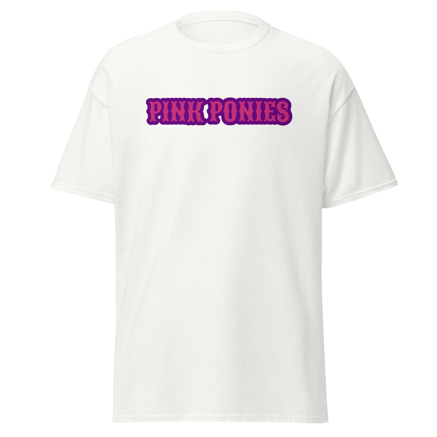 Classic | T-Shirt | Pink Pony Athletic Club | Script Logo
