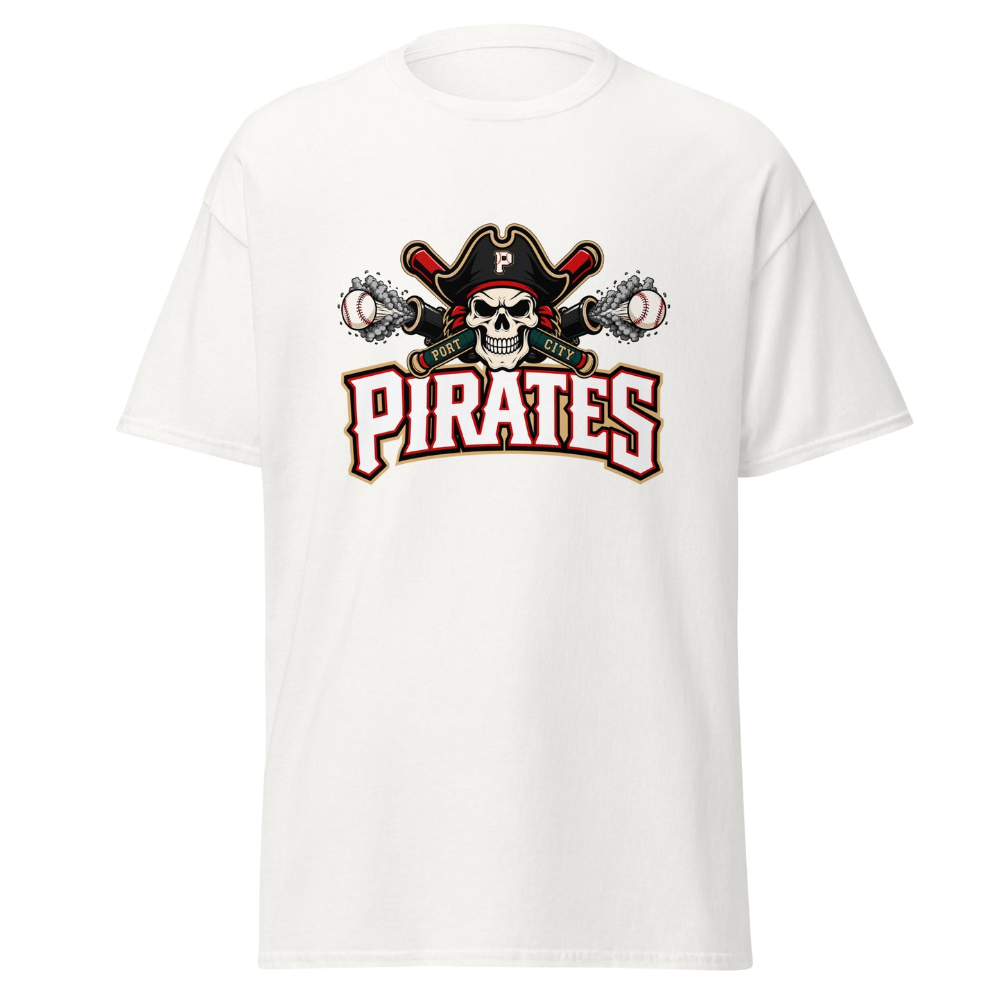 Classic | T-Shirt | Port City Pirates | Cannonball Portside Logo