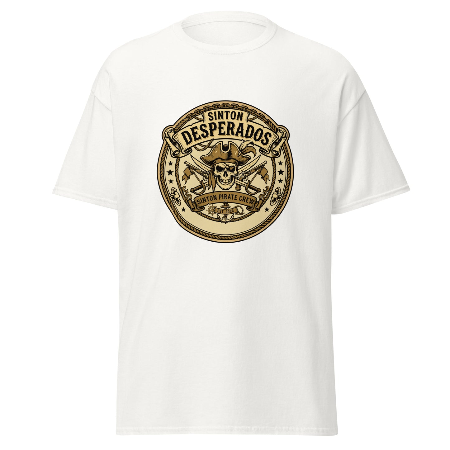 Classic | T-Shirt | Sinton Desperados Baseball | Badge Logo