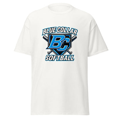 Classic | T-Shirt | Blue Collar Softball 2034 | Shield Logo