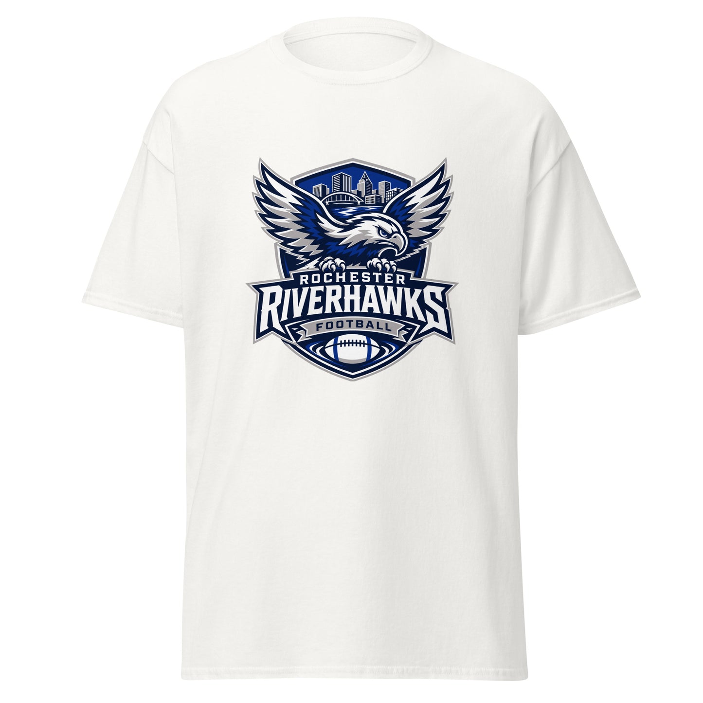 Classic | T-Shirt | Rochester Riverhawks | Shield Logo
