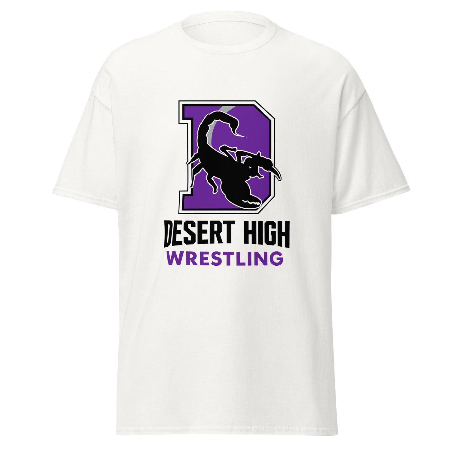 Classic | T-Shirt | Desert High Scorpions | Crest Logo