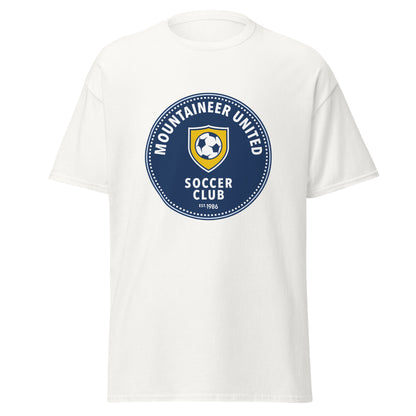Classic | T-Shirt | Mountaineer United Soccer Club | Badge Logo
