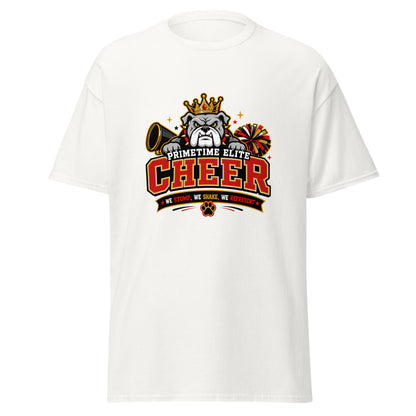 Classic | T-Shirt | PTE Bulldog Cheer | Crest Logo