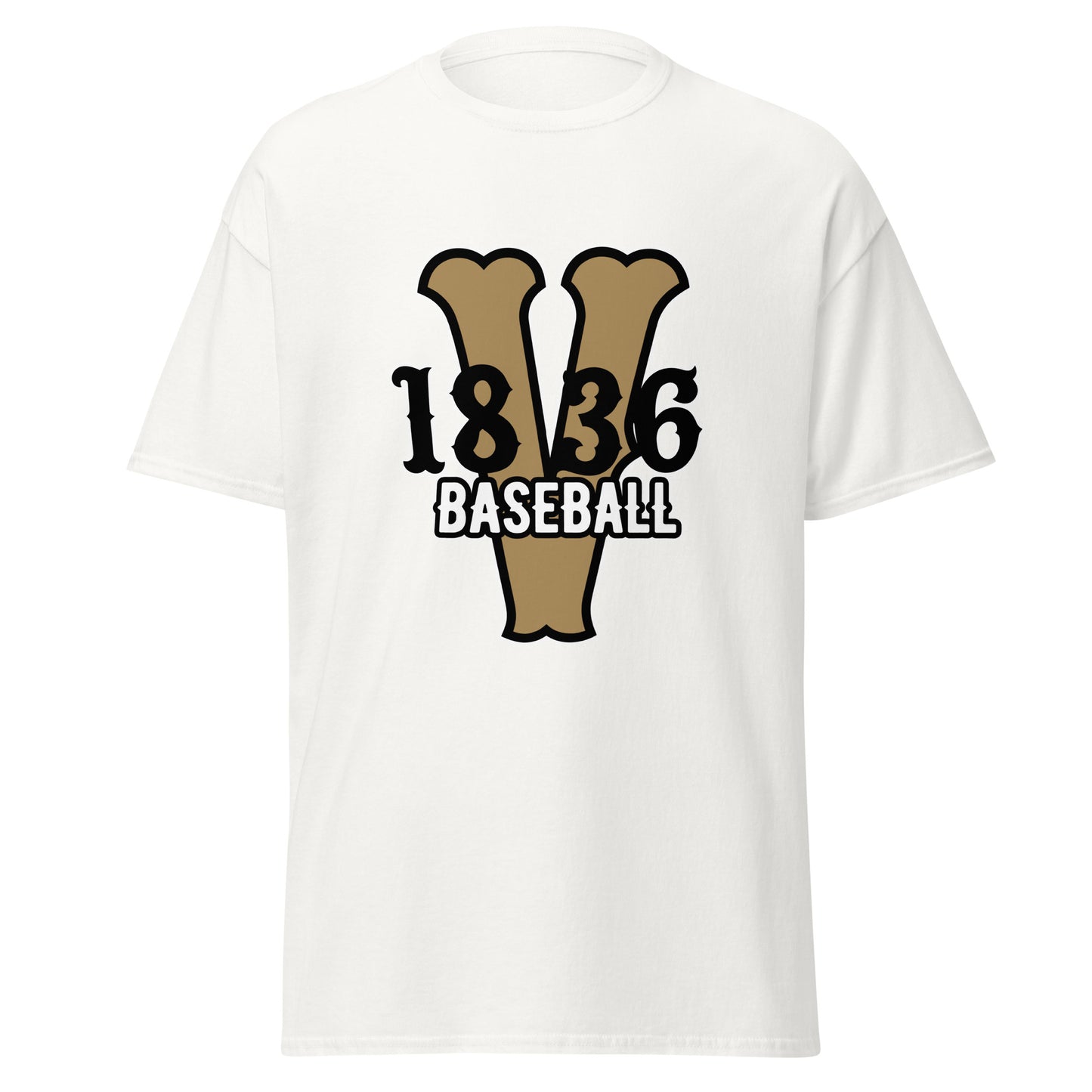 Classic | T-Shirt | 1836 Volunteers Baseball | Crest Logo