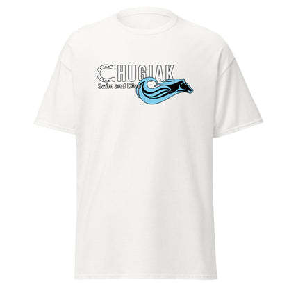 Classic | T-Shirt | Chugiak Mustang Swim & Dive | Emblem Logo