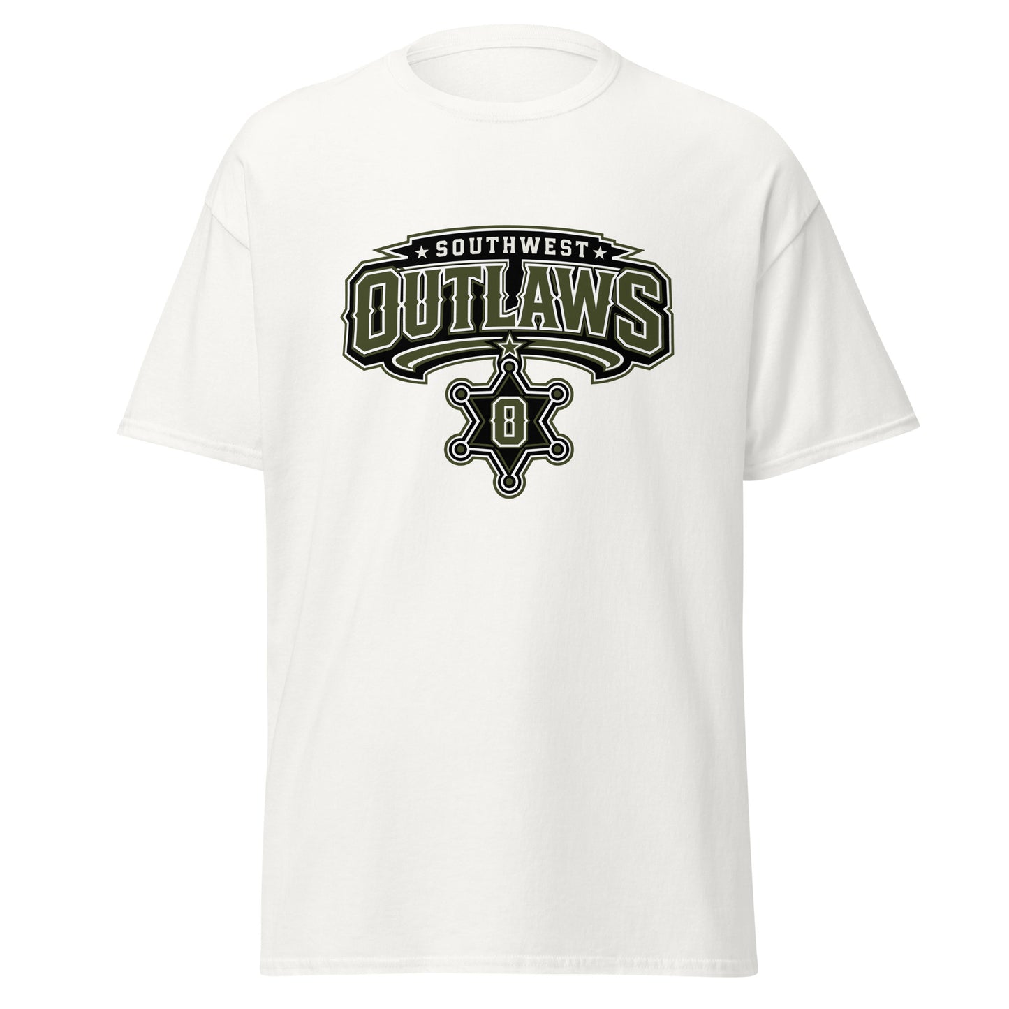 Classic | T-Shirt | Southwest Outlaws | Frontier Athletics Logo