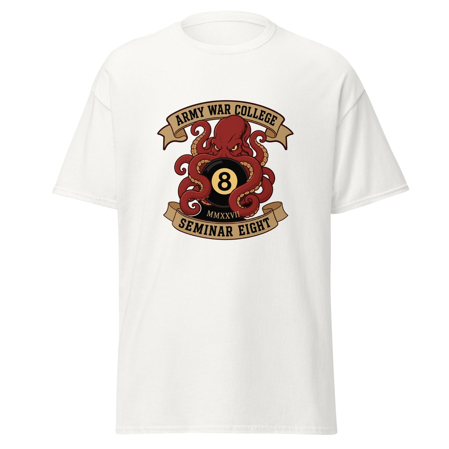 Classic | T-Shirt | Army War College (Seminar 8) | Crest Logo