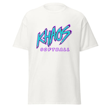 Classic | T-Shirt | Khaos Softball | Atlhetics Logo