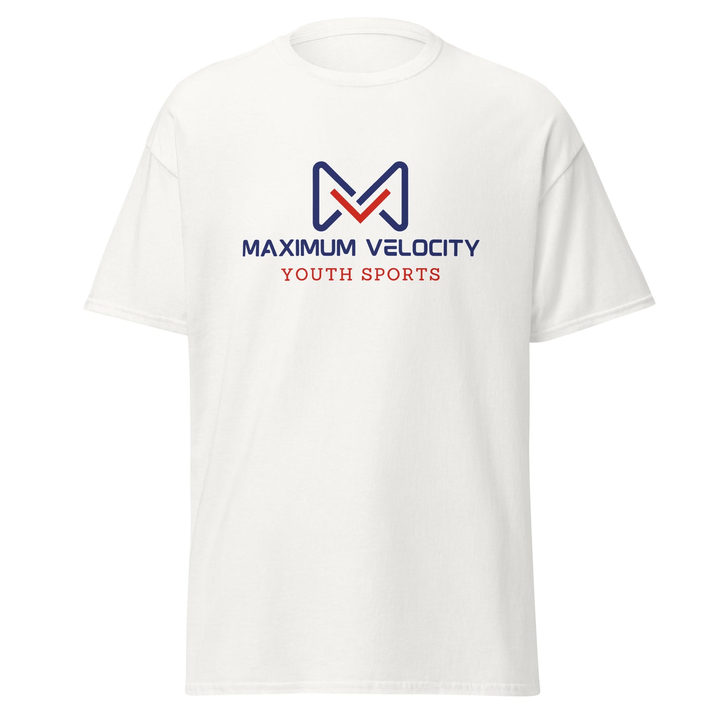 Classic | T-Shirt | Maximum Velocity Youth Sports | Emblem Logo