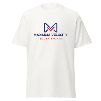 Classic | T-Shirt | Maximum Velocity Youth Sports | Emblem Logo