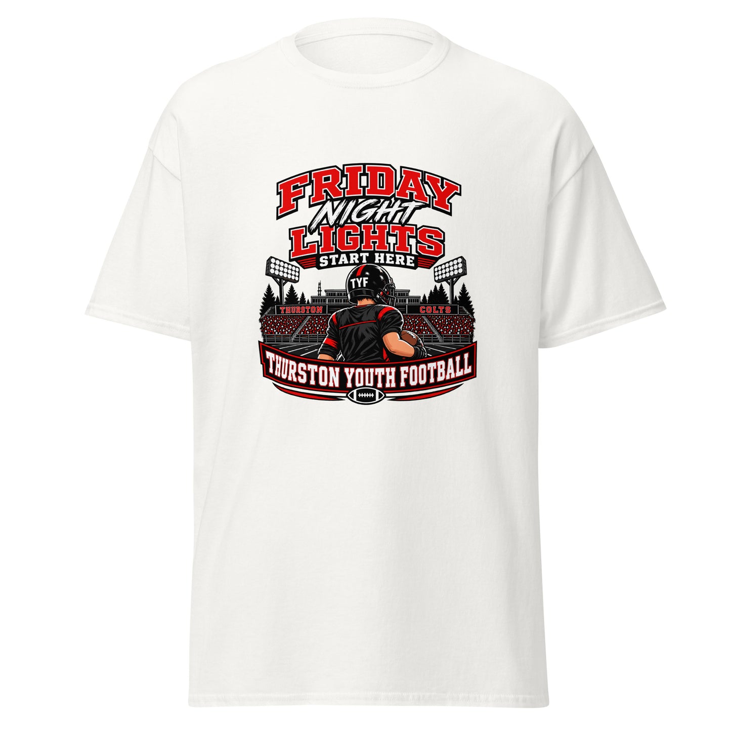 Classic | T-Shirt | Thurston Youth Football | Vanguard Logo