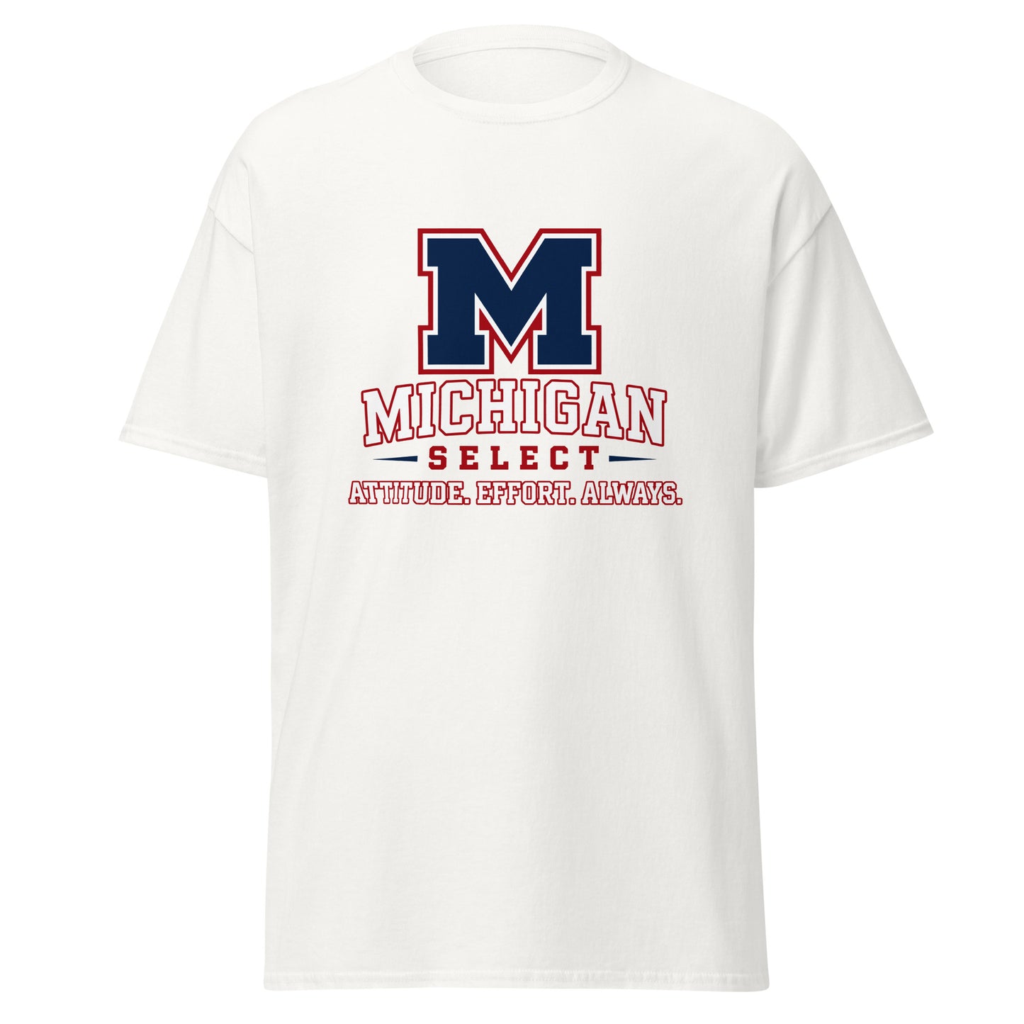 Classic | T-Shirt | Michigan Select Baseball | Crest Logo