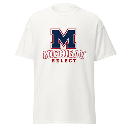 Classic | T-Shirt | Michigan Select Baseball | Emblem Logo