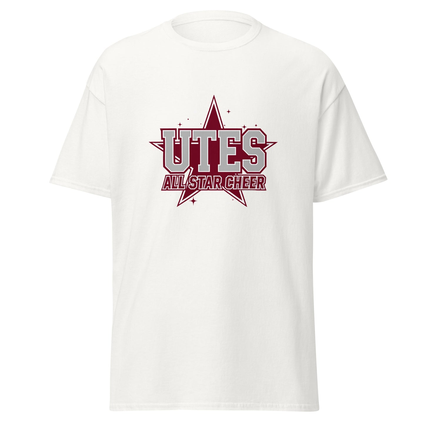 Classic | T-Shirt | Utes Allstar Cheer | Crest Logo