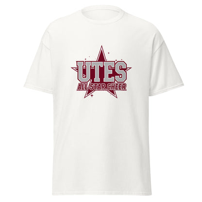 Classic | T-Shirt | Utes Allstar Cheer | Crest Logo