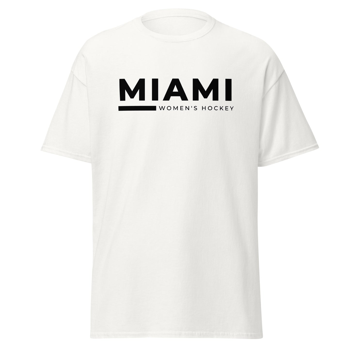 Classic | T-Shirt | Miami Women's Hockey | Lettermark Logo