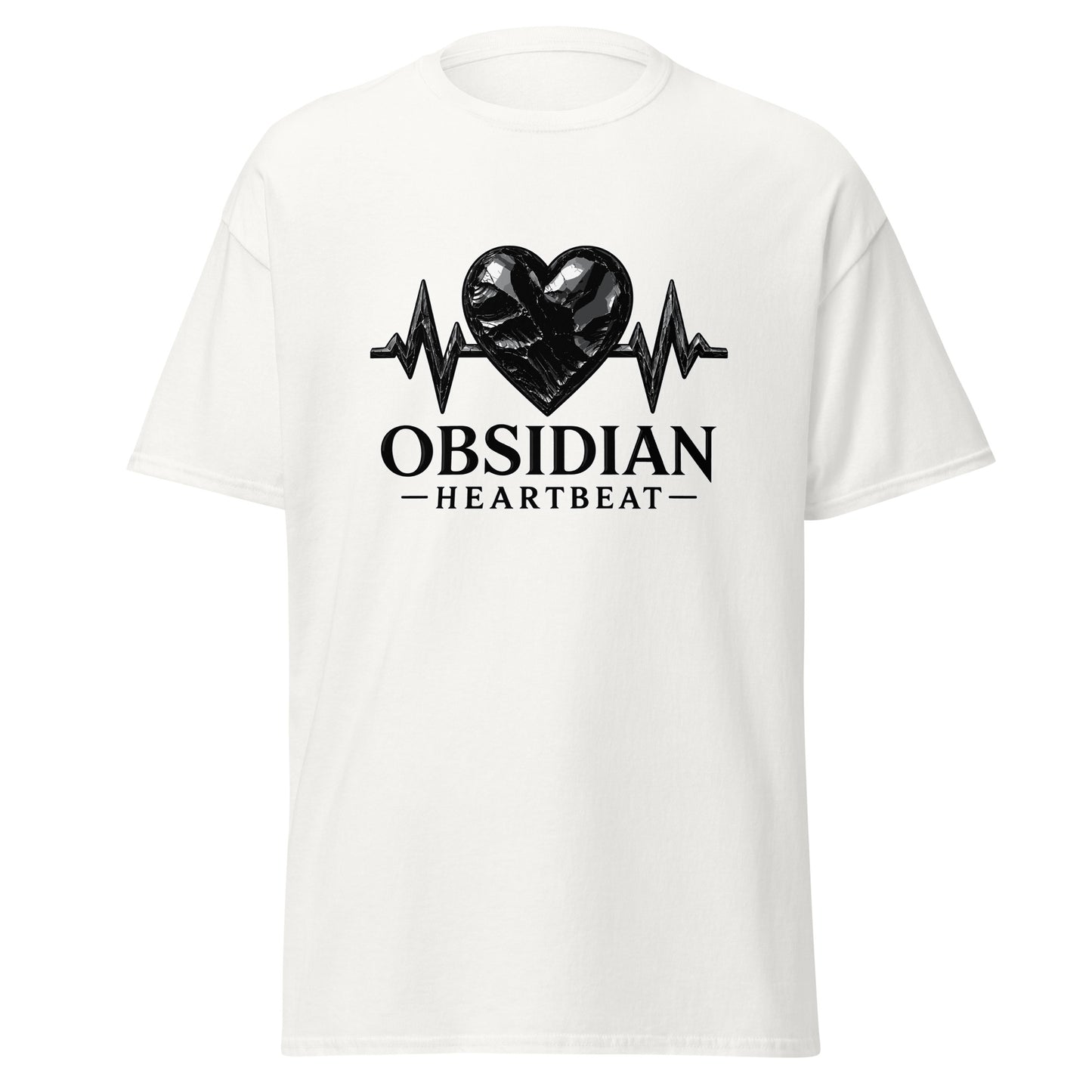 Classic | T-Shirt | Obsidian Heartbeat | Pulse Athletics Logo