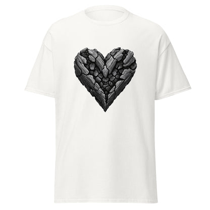 Classic | T-Shirt | Obsidian Heartbeat | Emblem Logo