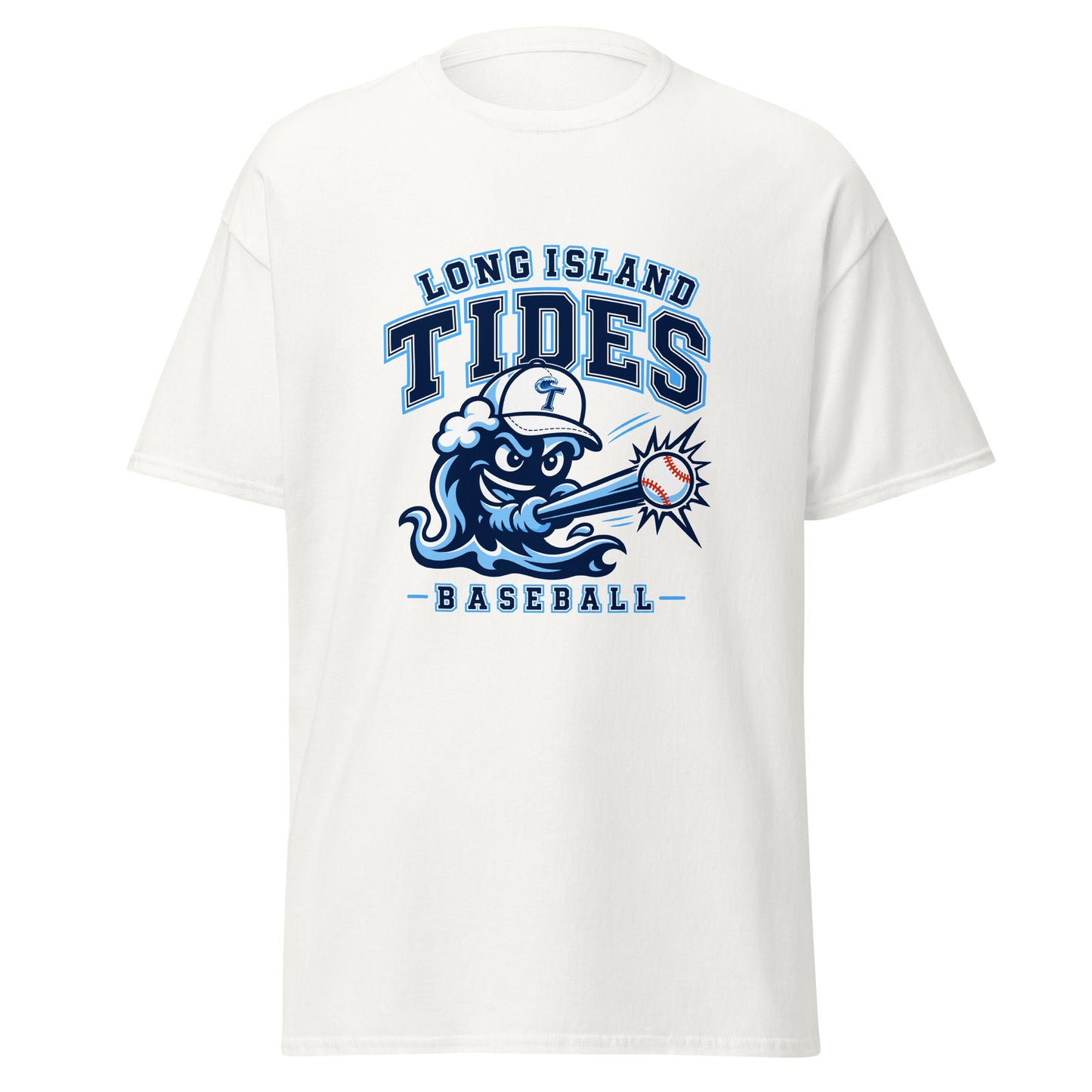 Classic | T-Shirt | Long Island Tides Baseball | Valor Logo