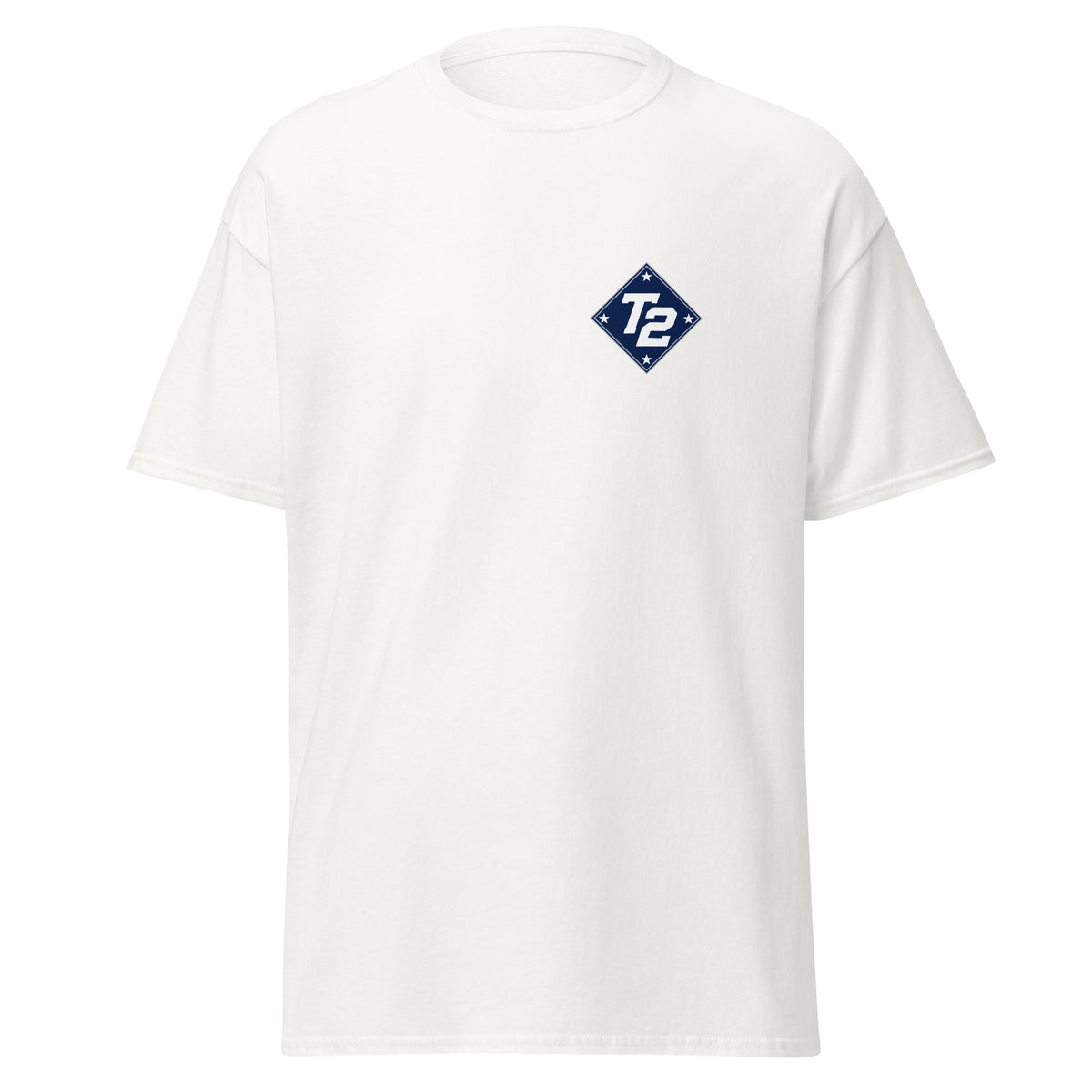 Classic | T-Shirt | Texas Turn Two Baseball | Crest Logo