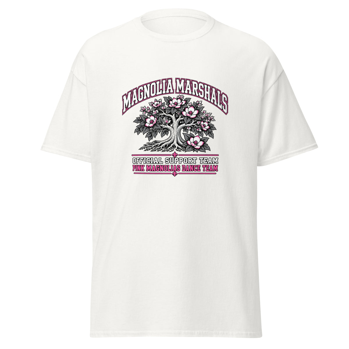 Classic | T-Shirt | Pink Magnolias Dance | Crest Logo