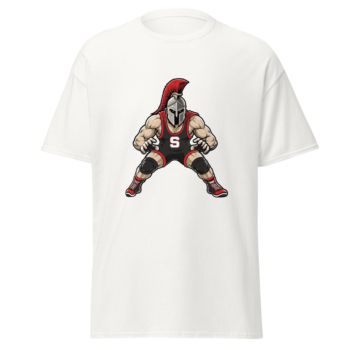 Classic | T-Shirt | Spartan Wrestling Club | Mascot Logo