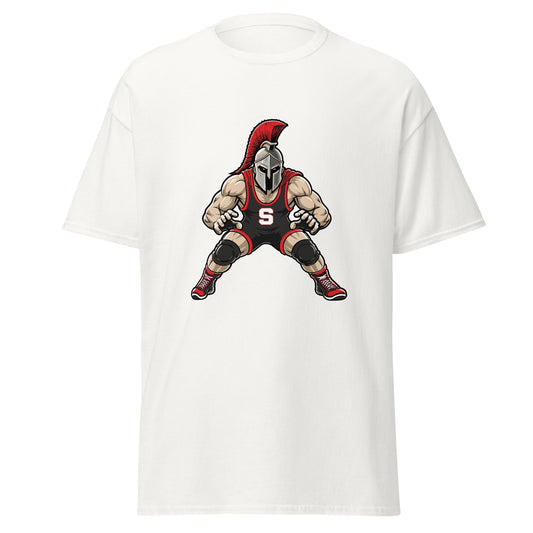 Classic | T-Shirt | Spartan Wrestling Club | Mascot Logo