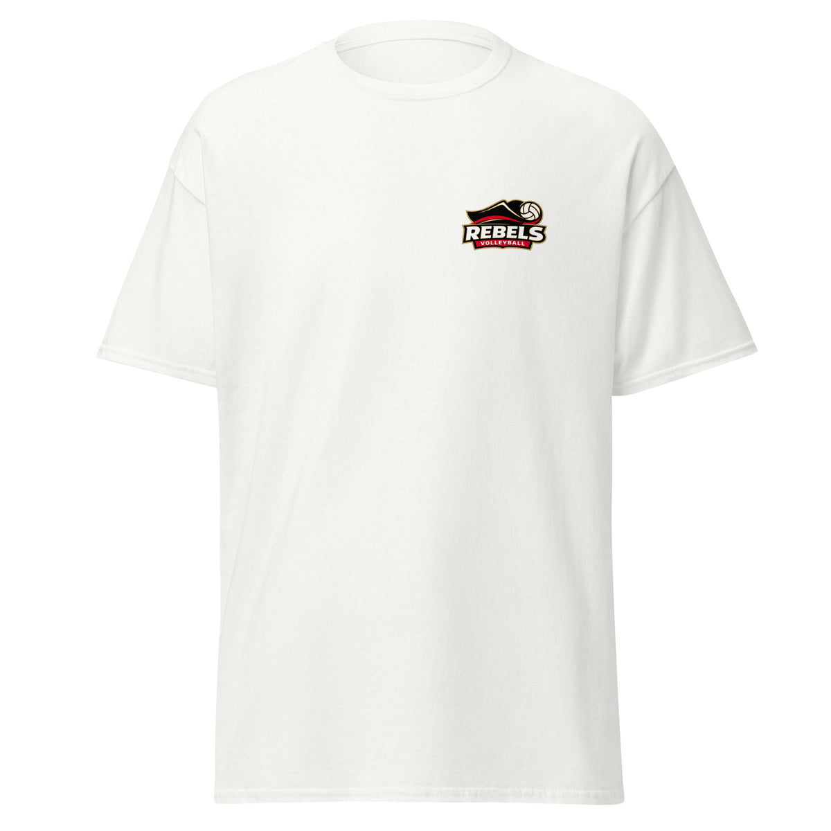 Classic | T-Shirt | Rebels Volleyball Club | Crest Logo