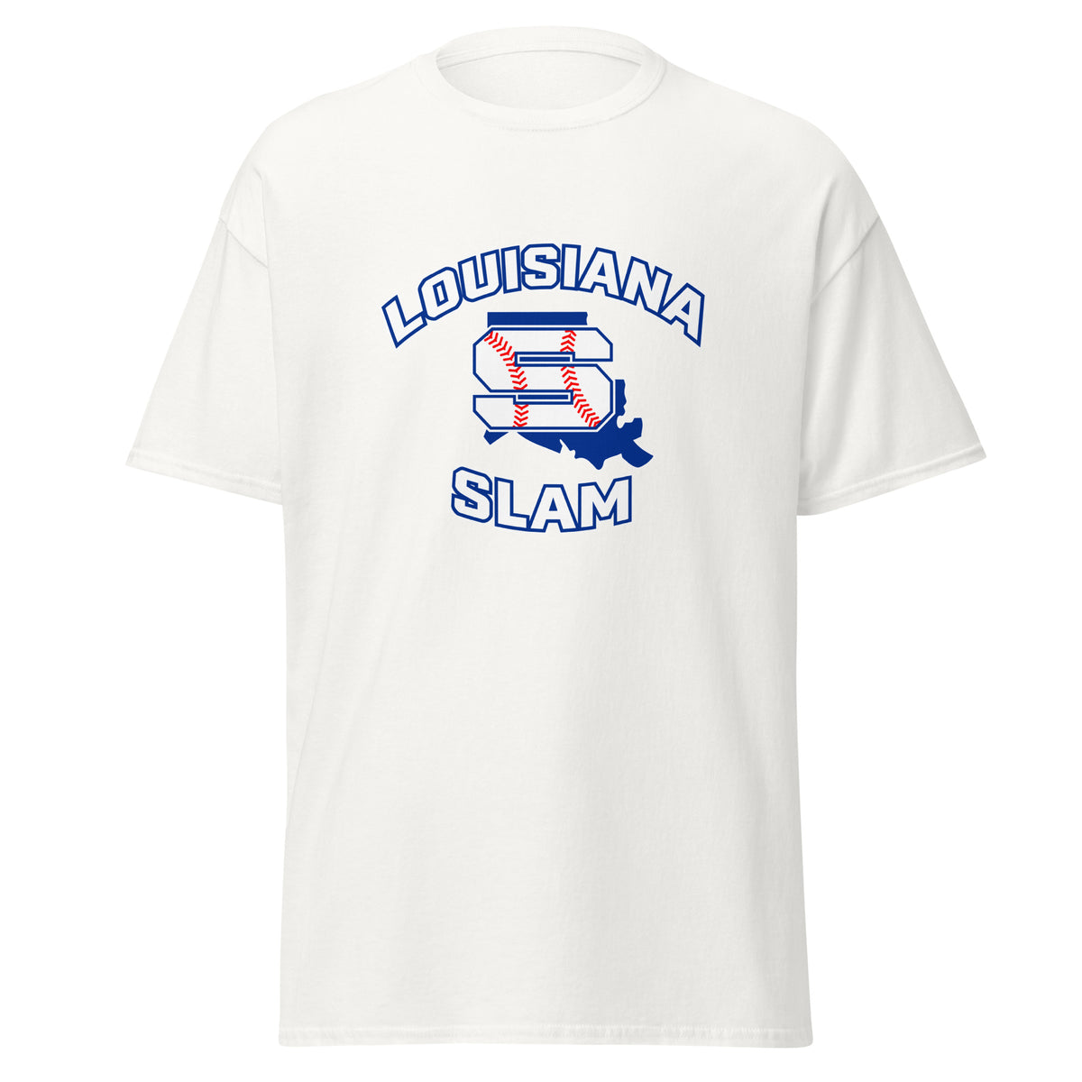 Classic | T-Shirt | Louisiana Slam Baseball | Emblem Logo