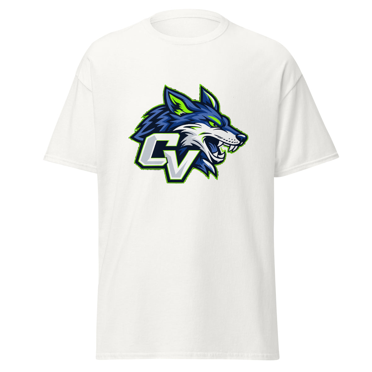 Classic | T-Shirt | Cumberland Valley Coyotes Football | Crest Logo