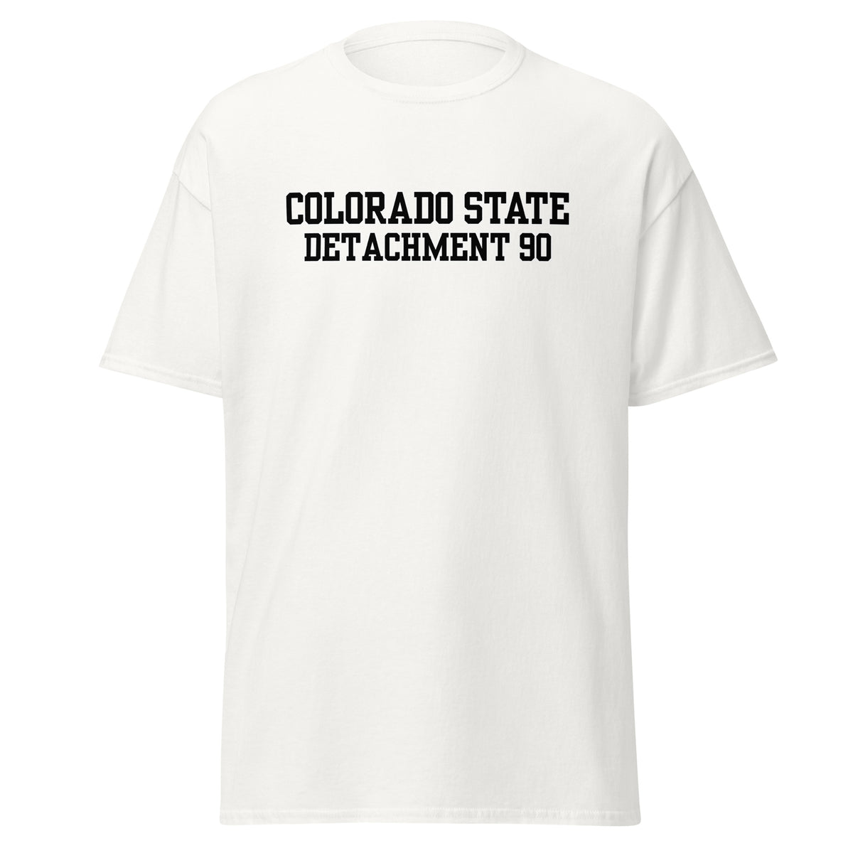 Classic | T-Shirt | Colorado State Detachment 90 | Modern Script Logo